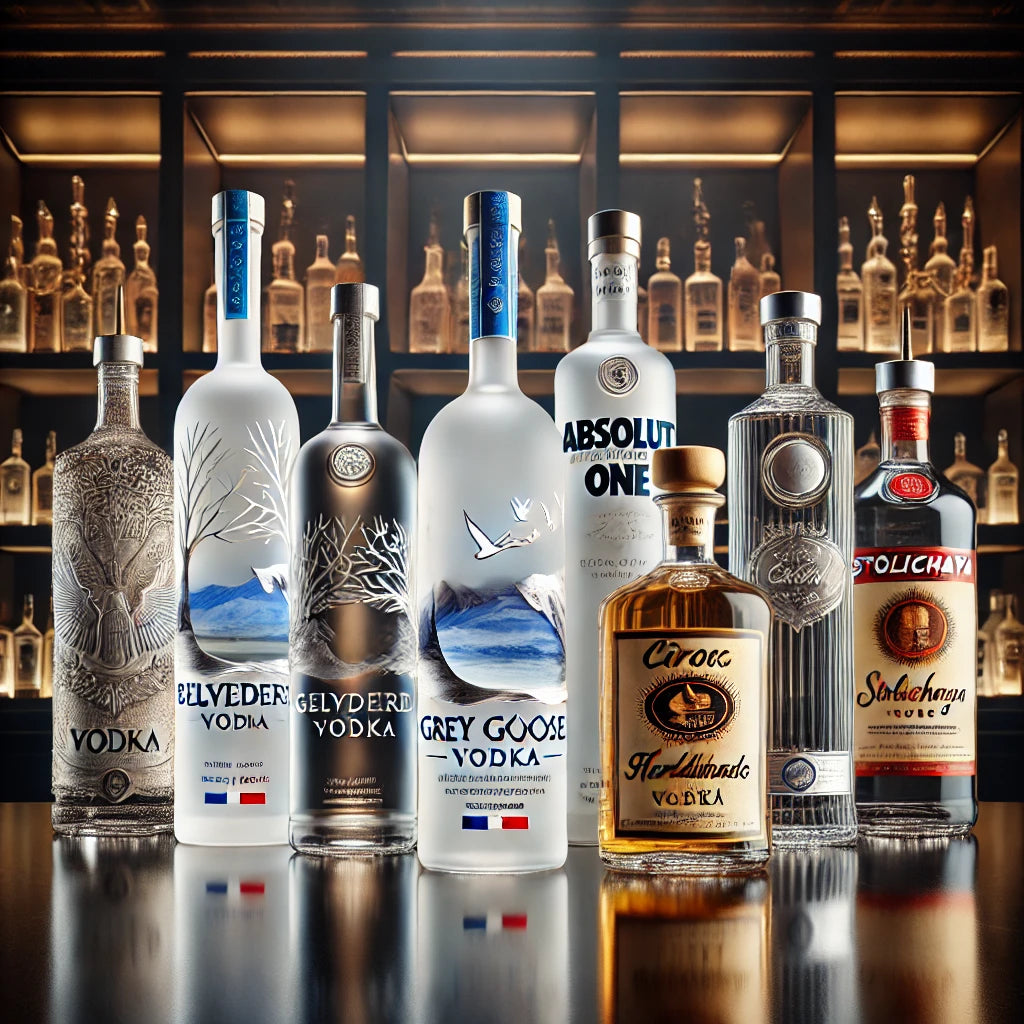 Les marques de vodka prestigieuses