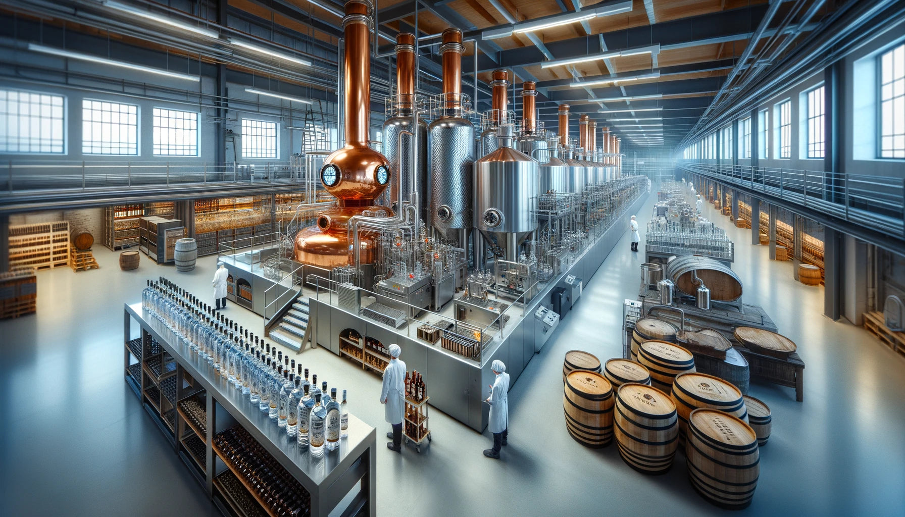 Distillerie de vodka