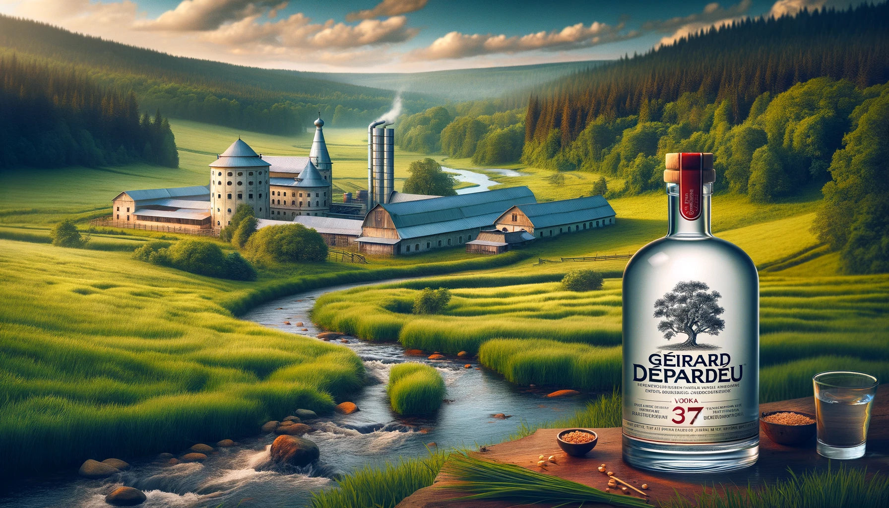 La Vodka de Gérard Depardieu